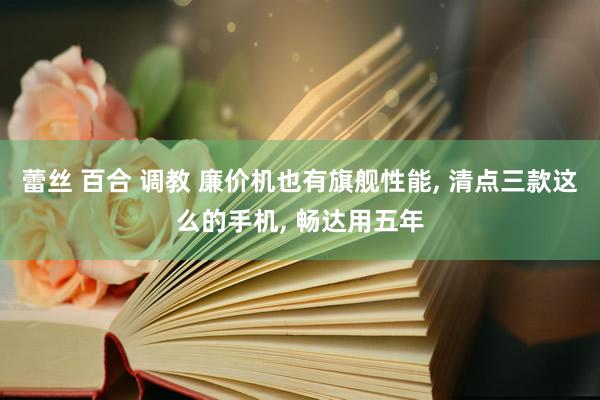 蕾丝 百合 调教 廉价机也有旗舰性能， 清点三款这么的手机， 畅达用五年