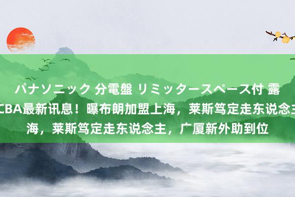 パナソニック 分電盤 リミッタースペース付 露出・半埋込両用形 CBA最新讯息！曝布朗加盟上海，莱斯笃定走东说念主，广厦新外助到位